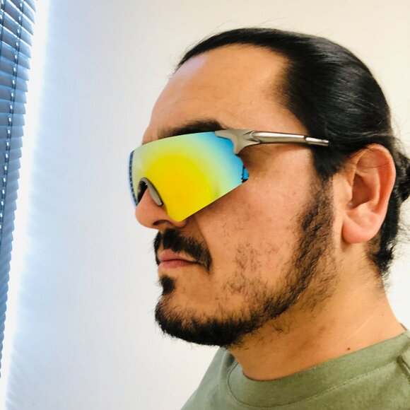 Sport Men Sunglasses Outdoor Multi Color Mirror‎ Lens Beach Shades Lentes Gafas - Picture 3 of 5